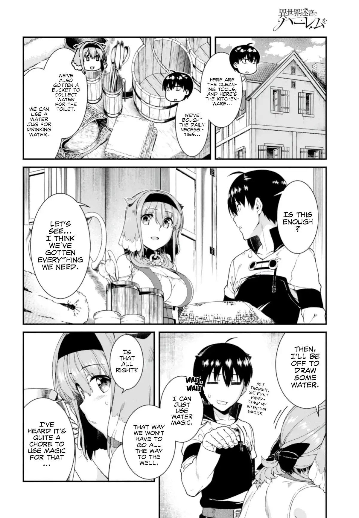Isekai Meikyuu de Harem wo Chapter 26 image 13