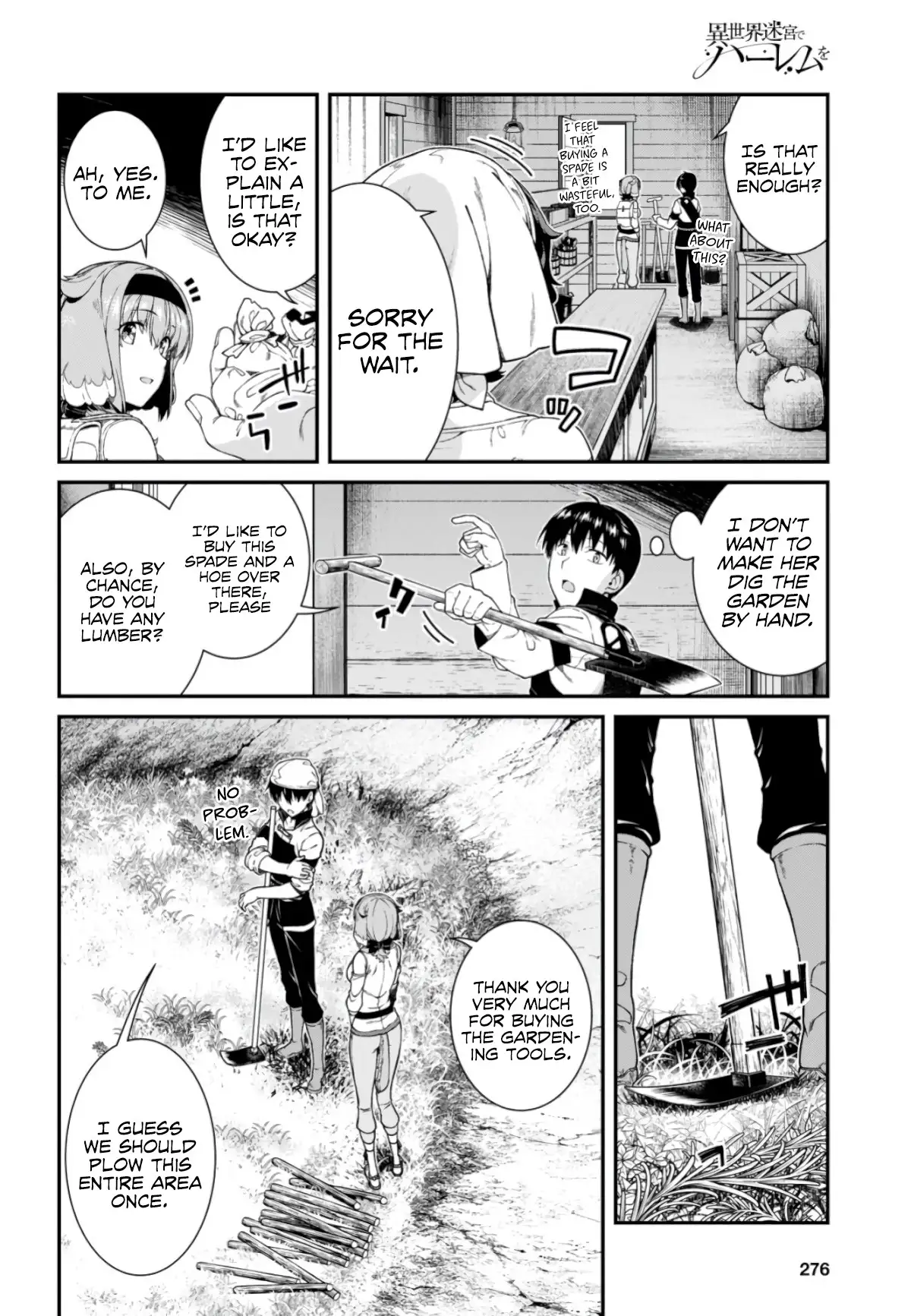 Isekai Meikyuu de Harem wo Chapter 27 image 28