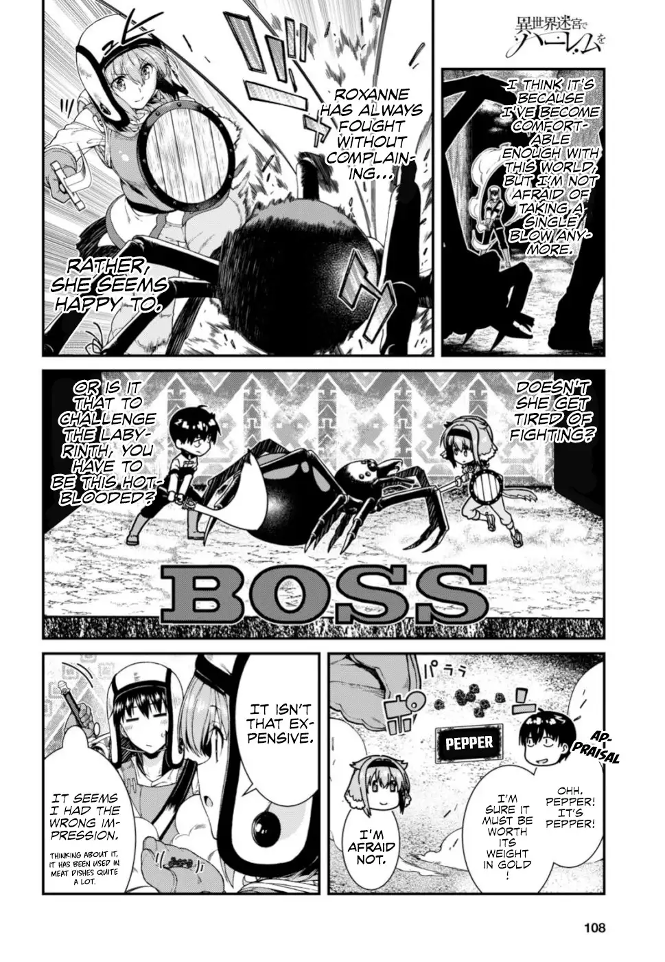 Isekai Meikyuu de Harem wo Chapter 28 image 22