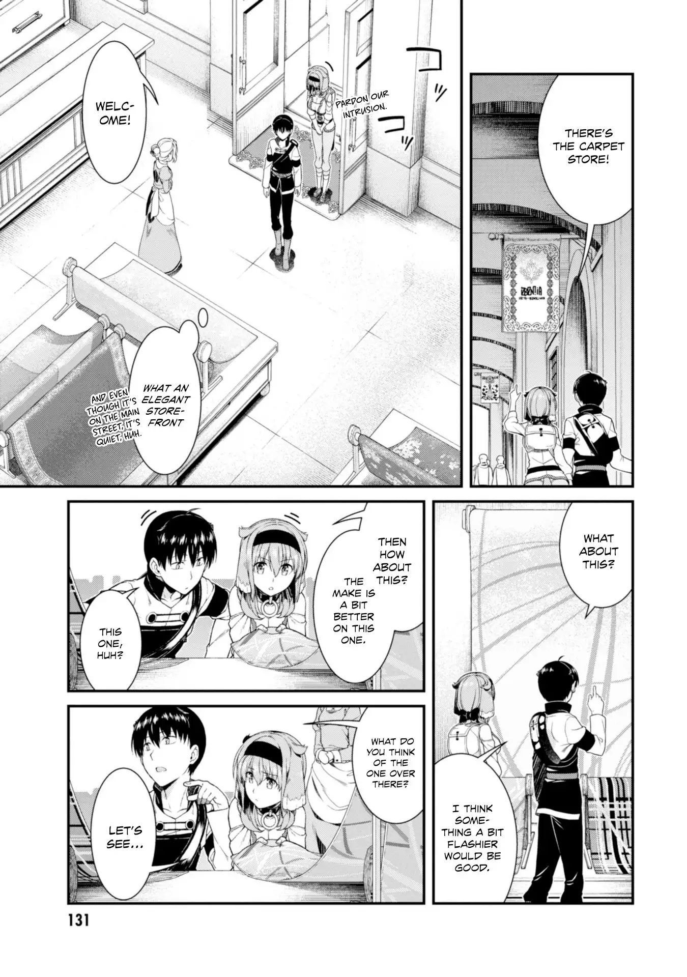 Isekai Meikyuu de Harem wo Chapter 30 image 8