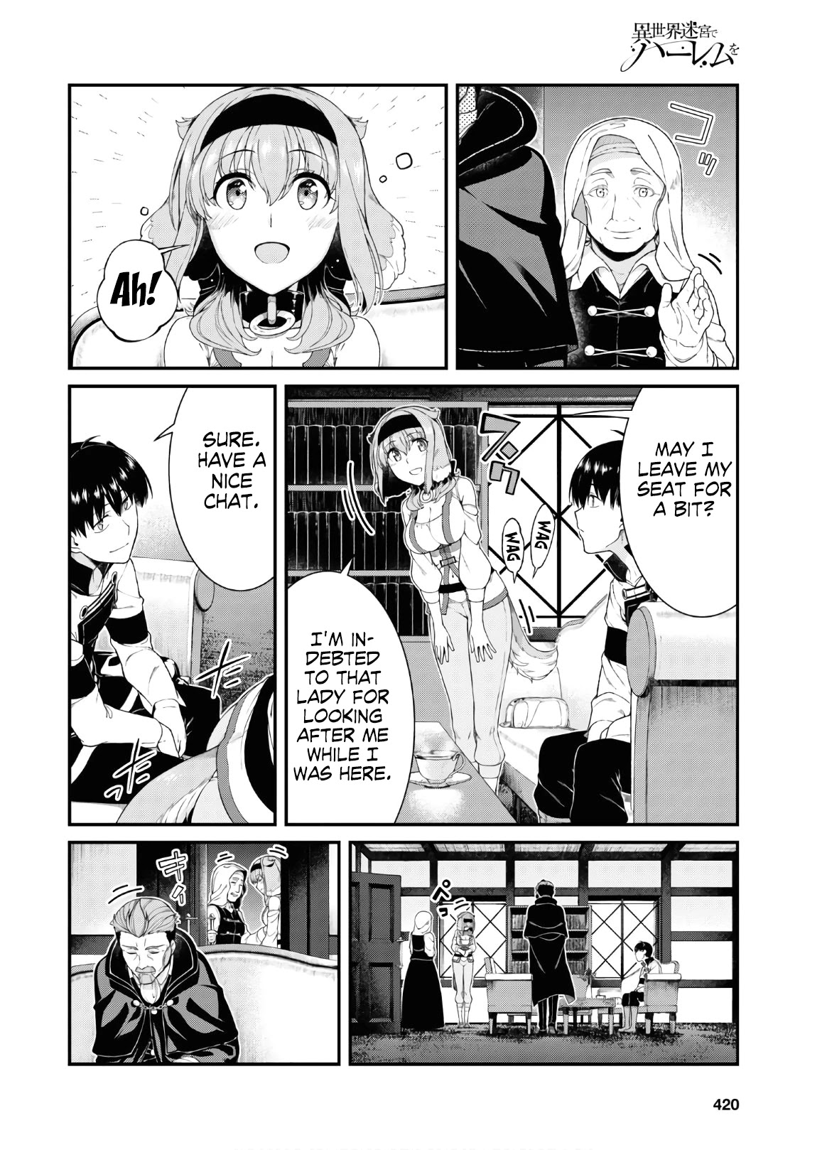 Isekai Meikyuu de Harem wo Chapter 38 image 13