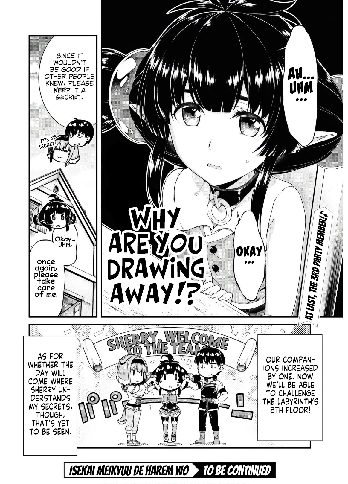 Isekai Meikyuu de Harem wo Chapter 38 image 33