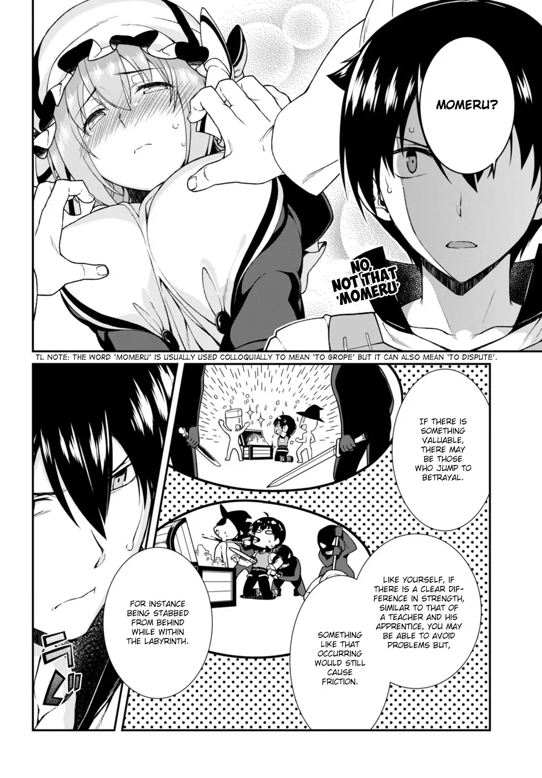 Isekai Meikyuu de Harem wo Chapter 4 image 4