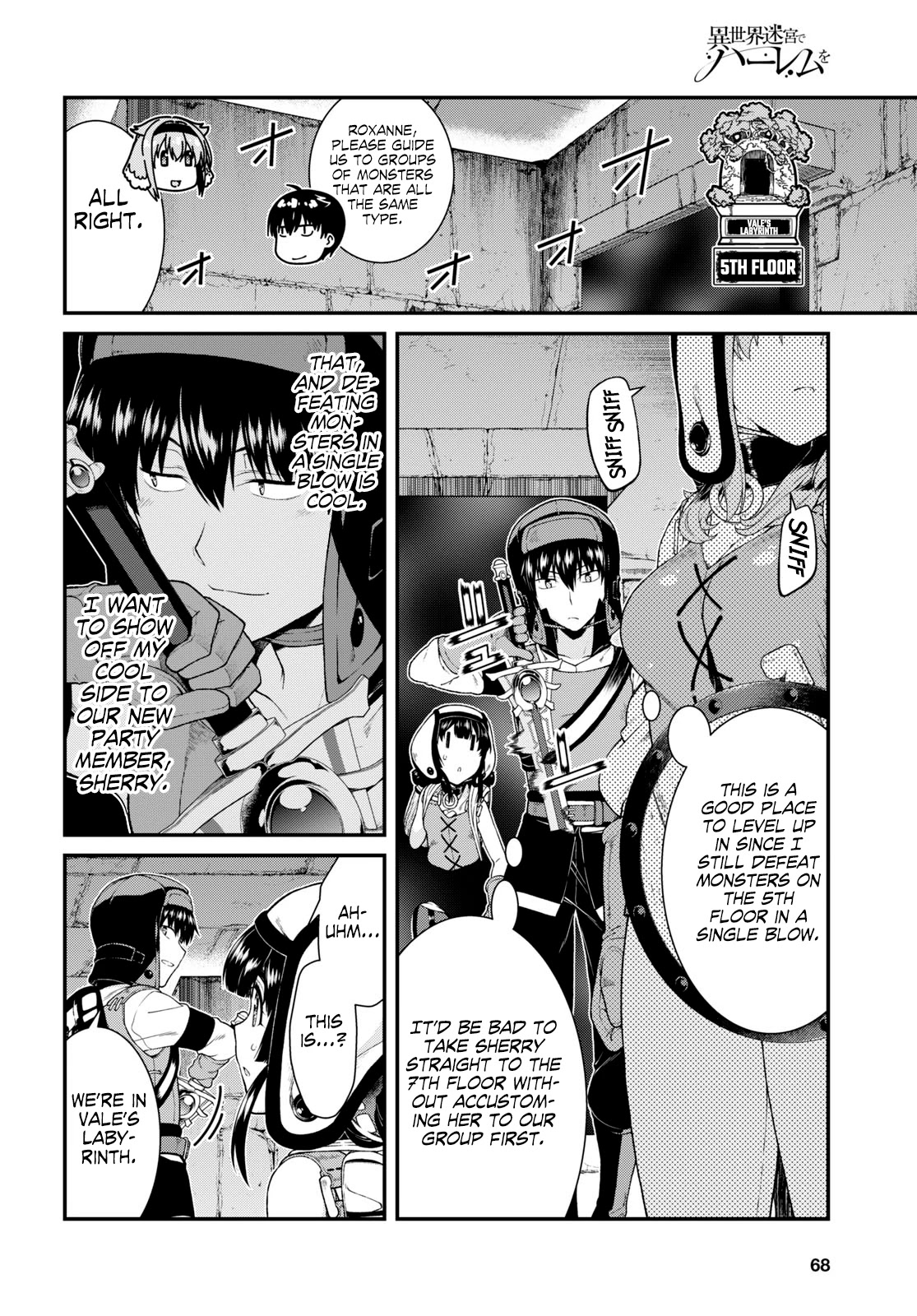 Isekai Meikyuu de Harem wo Chapter 40 image 13