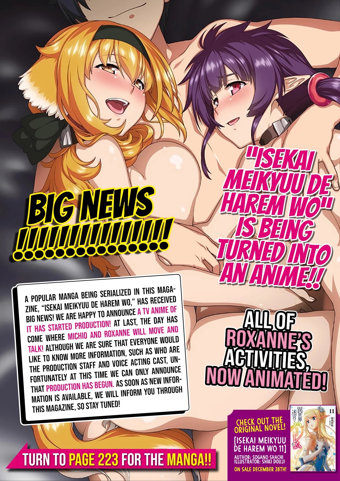Isekai Meikyuu de Harem wo Chapter 44 image 1