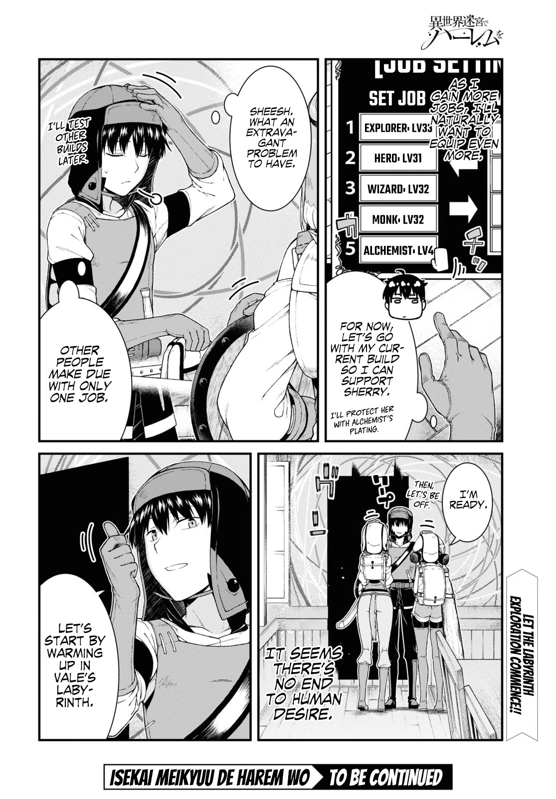 Isekai Meikyuu de Harem wo Chapter 44 image 21