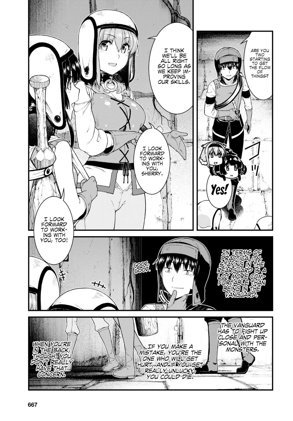 Isekai Meikyuu de Harem wo Chapter 45 image 16