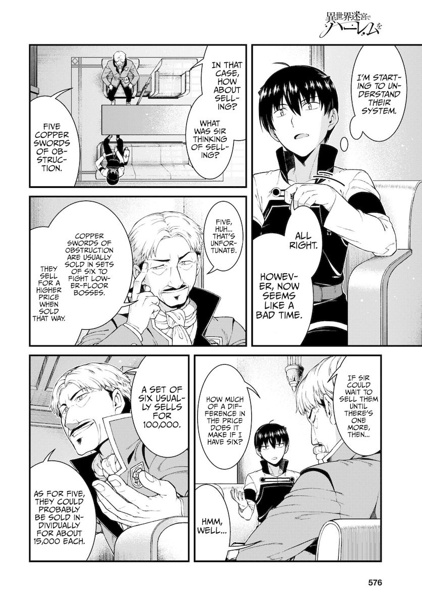 Isekai Meikyuu de Harem wo Chapter 52 image 10