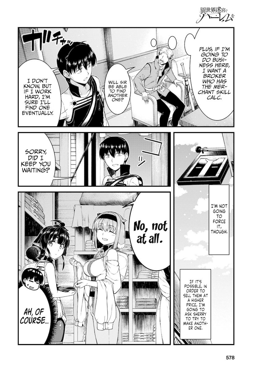 Isekai Meikyuu de Harem wo Chapter 52 image 12