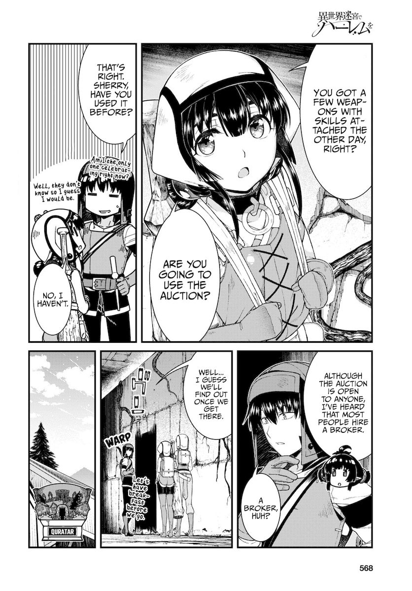 Isekai Meikyuu de Harem wo Chapter 52 image 2