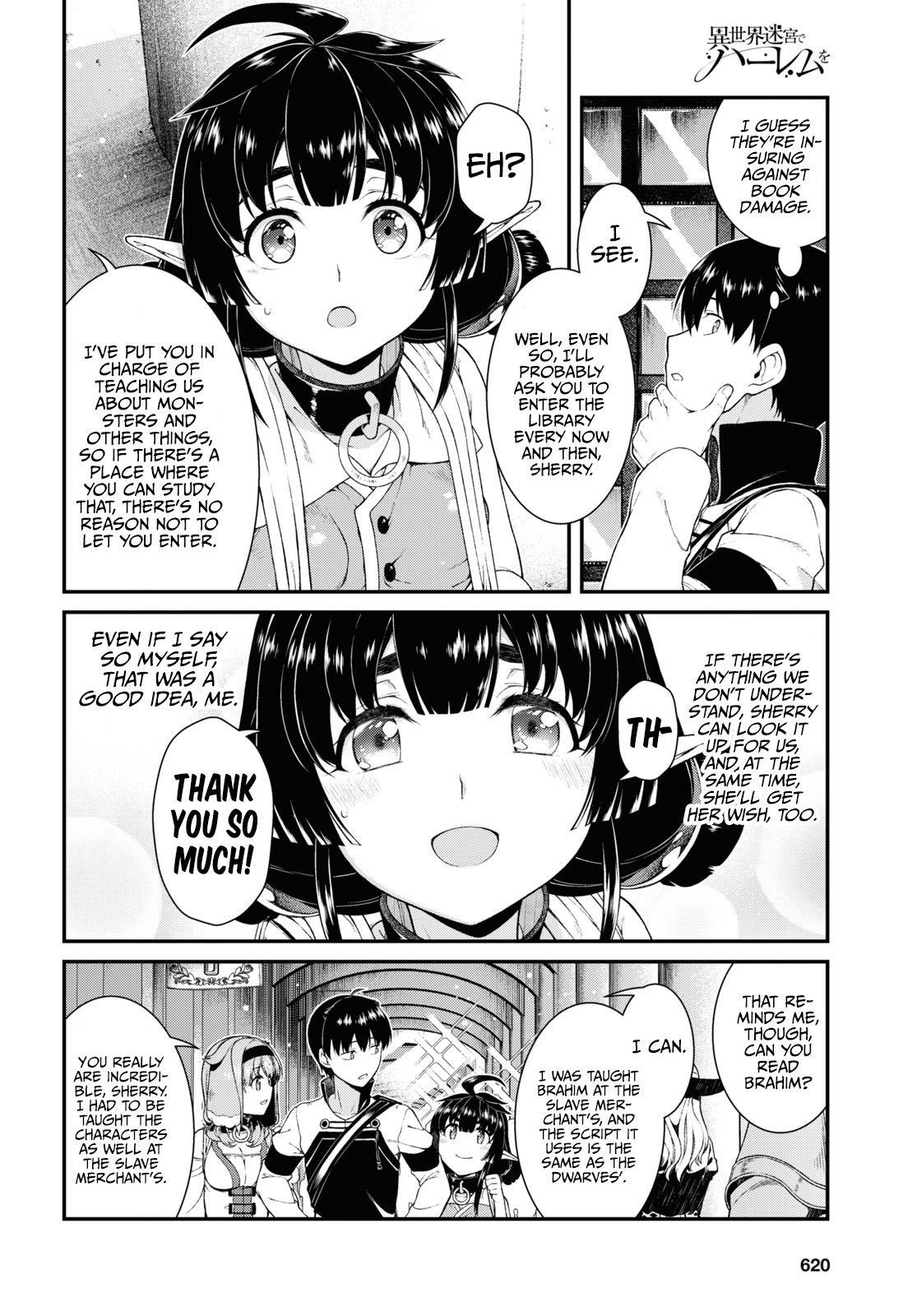 Isekai Meikyuu de Harem wo Chapter 56 image 13