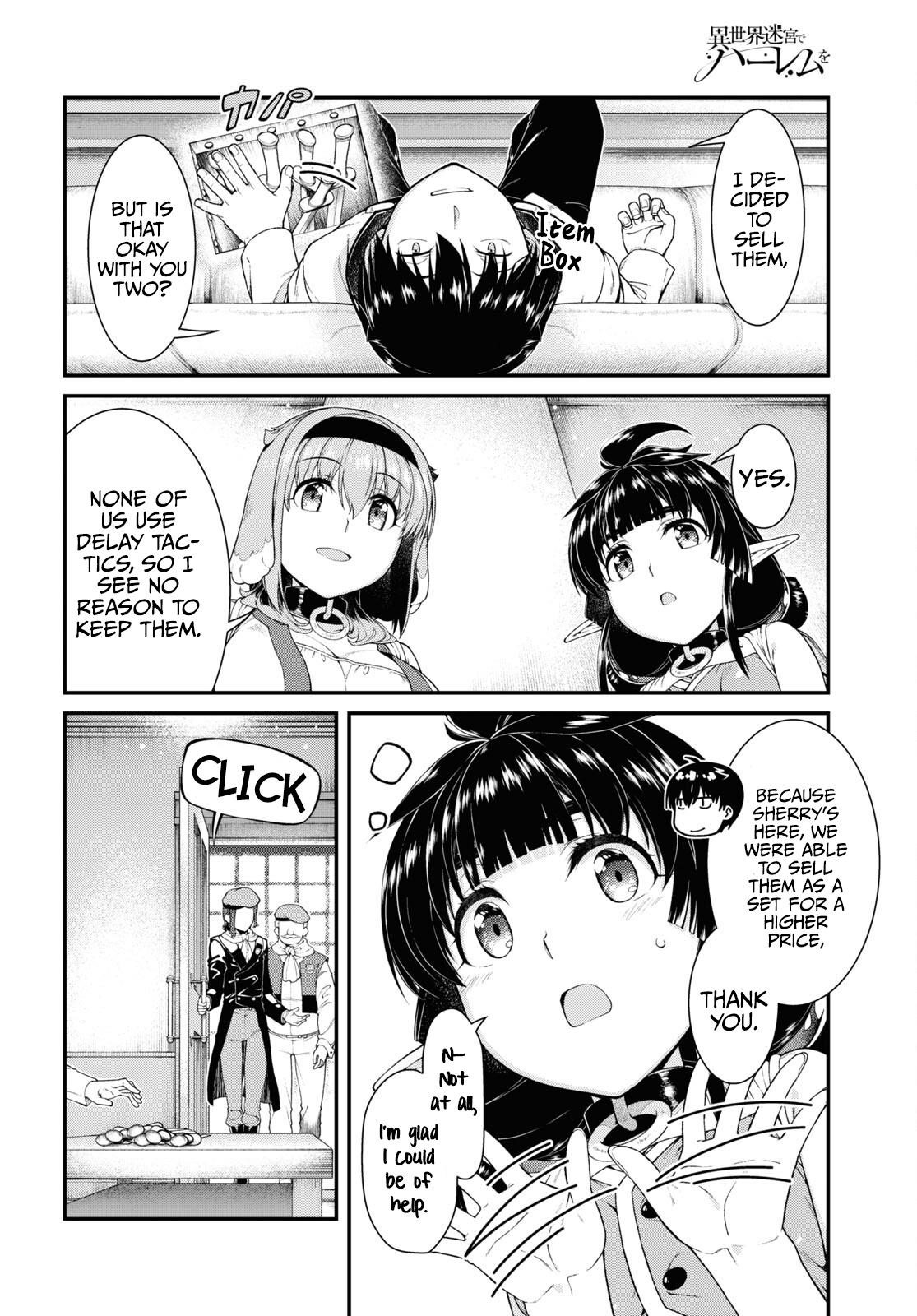 Isekai Meikyuu de Harem wo Chapter 57 image 13