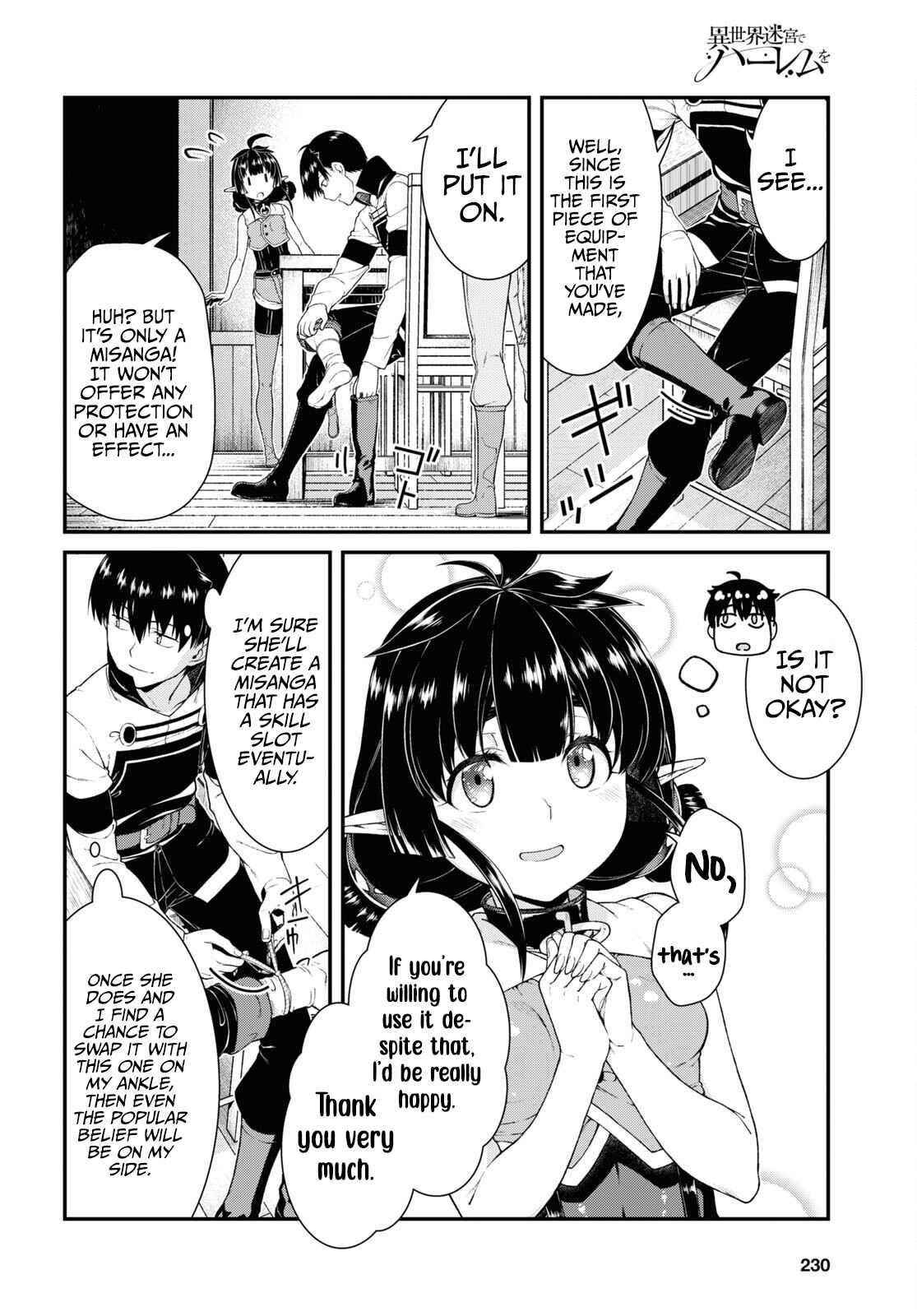Isekai Meikyuu de Harem wo Chapter 59 image 4