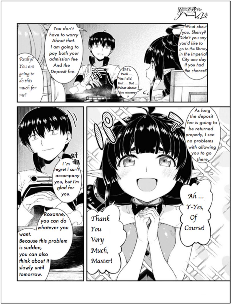 Isekai Meikyuu de Harem wo Chapter 62 image 9