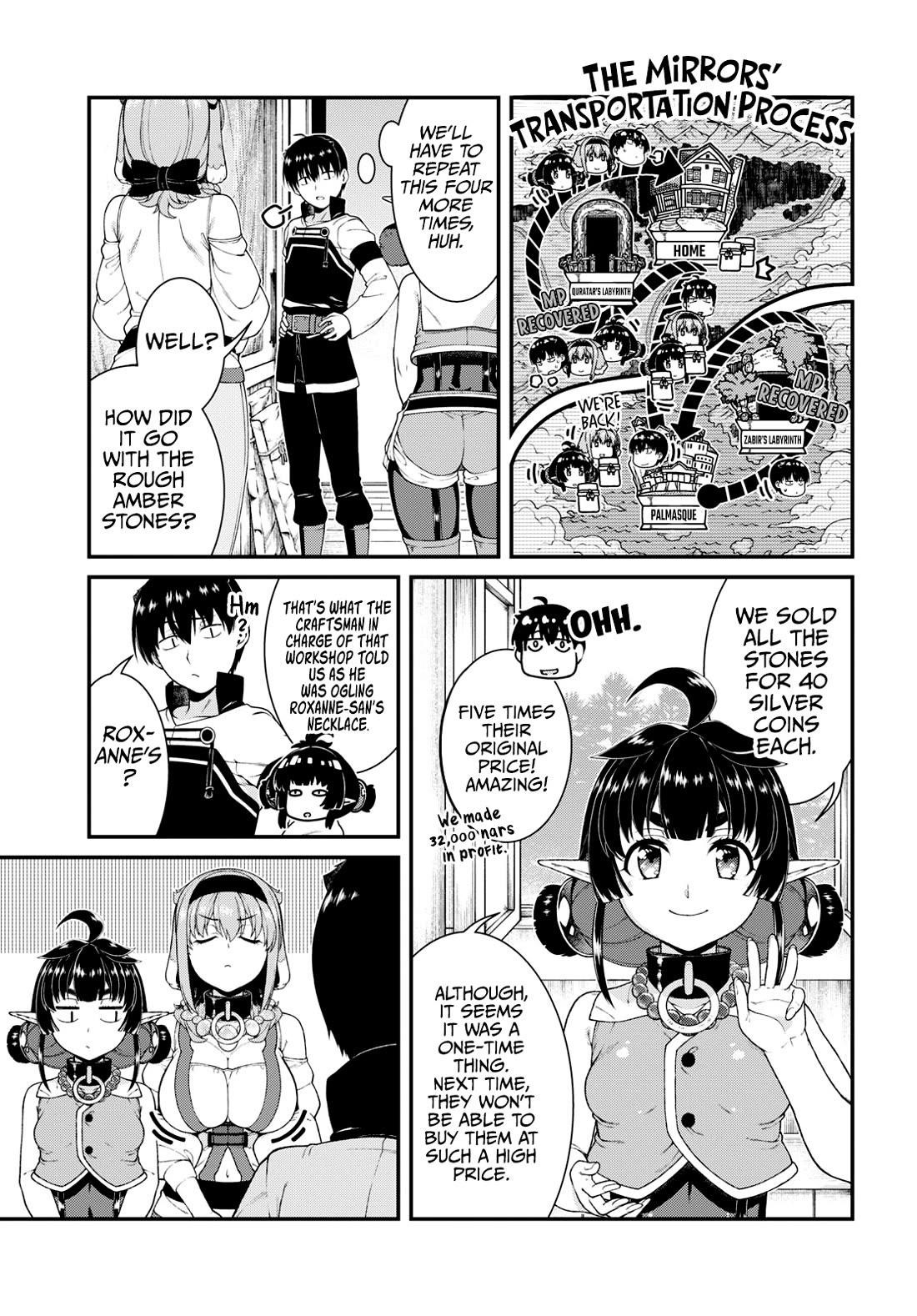 Isekai Meikyuu de Harem wo Chapter 83 image 10