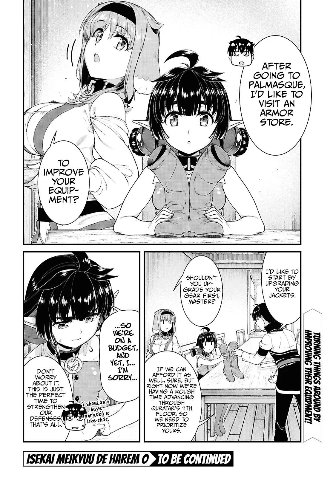 Isekai Meikyuu de Harem wo Chapter 85 image 16
