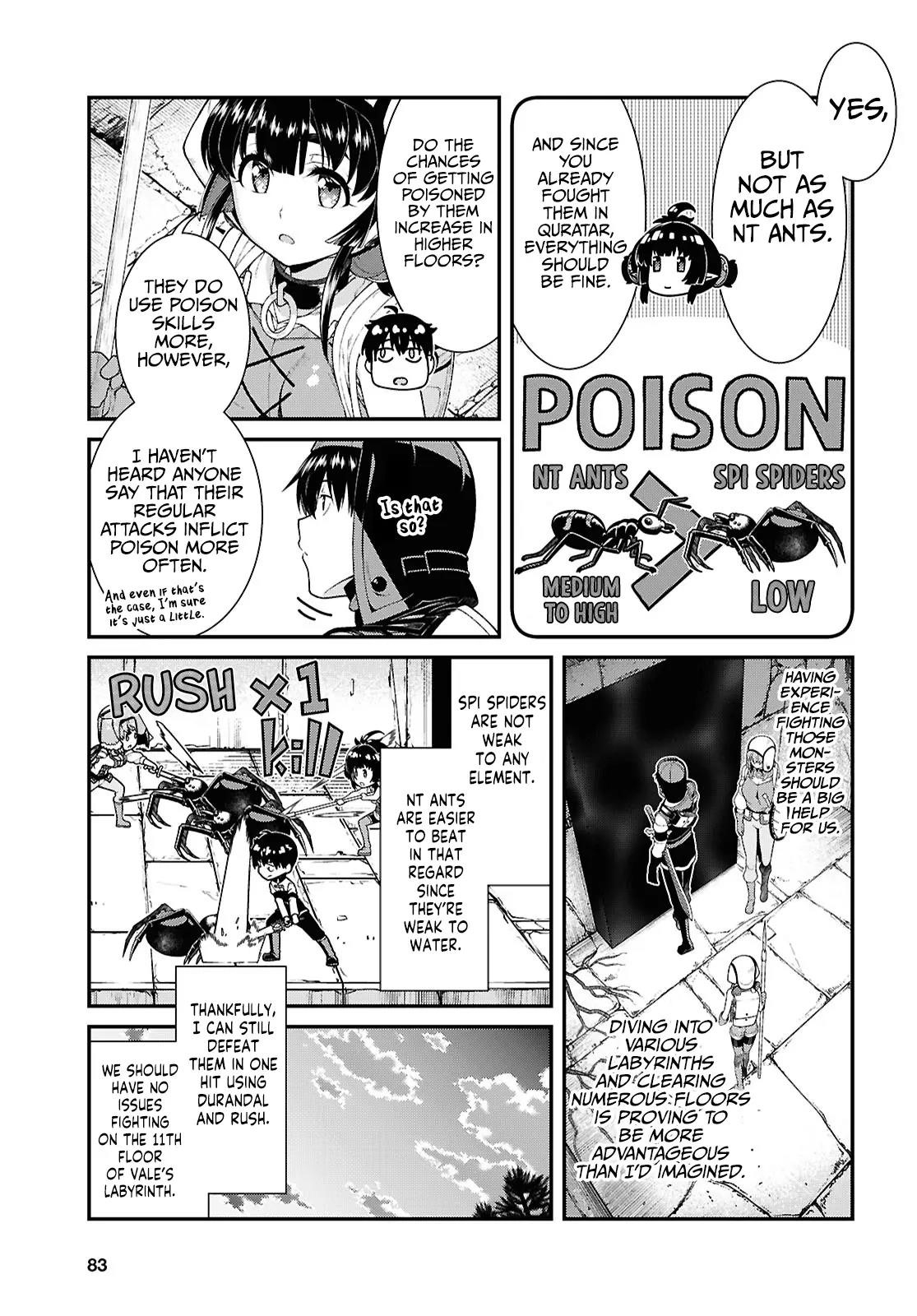 Isekai Meikyuu de Harem wo Chapter 85 image 3