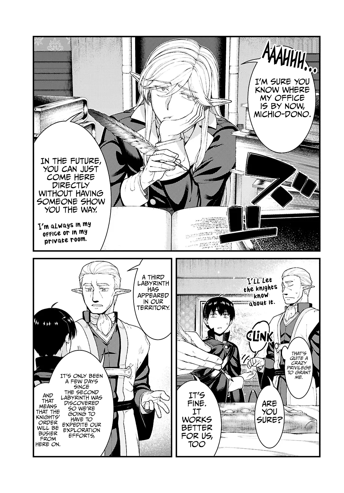 Isekai Meikyuu de Harem wo Chapter 87 image 6