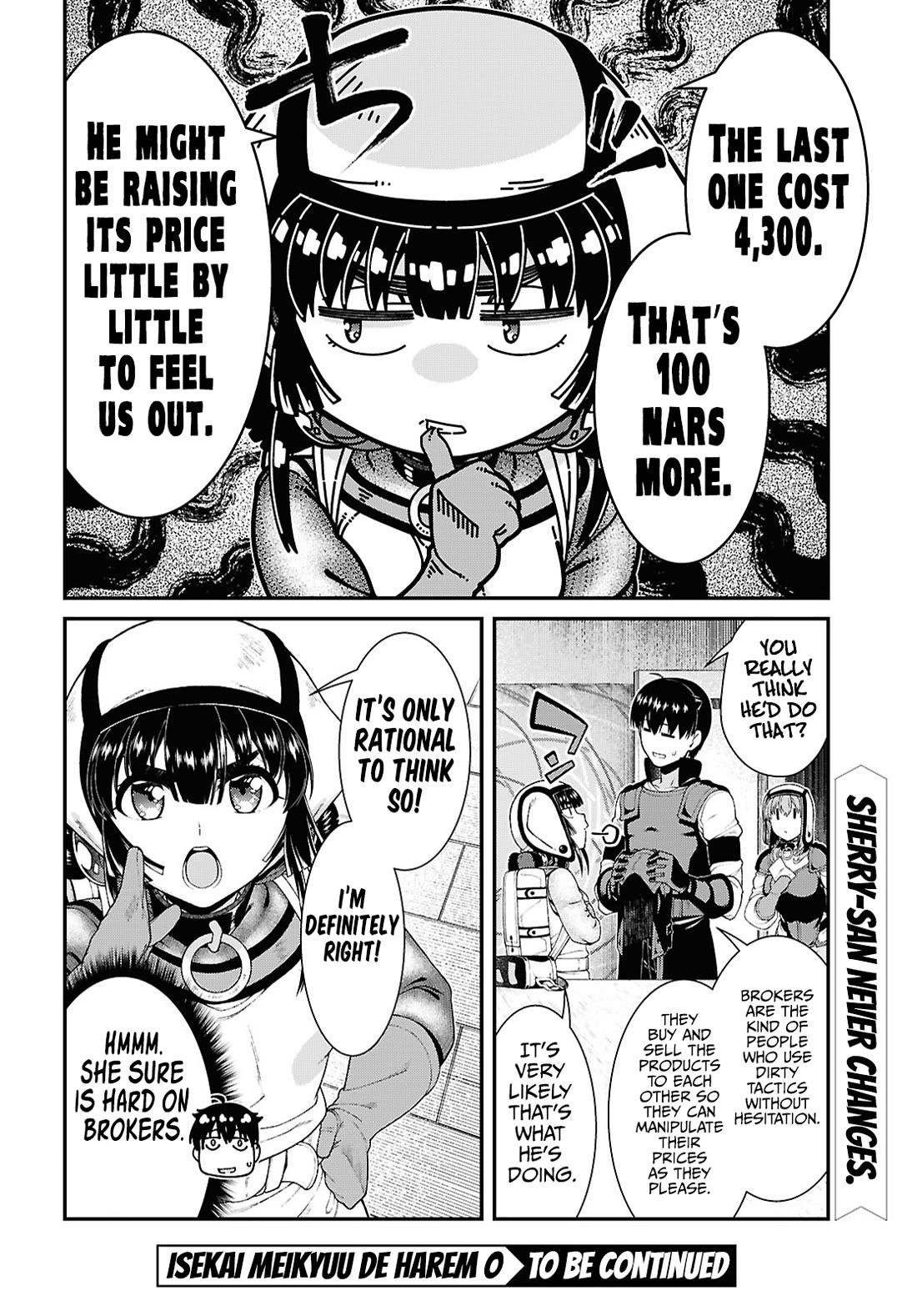 Isekai Meikyuu de Harem wo Chapter 93 image 12