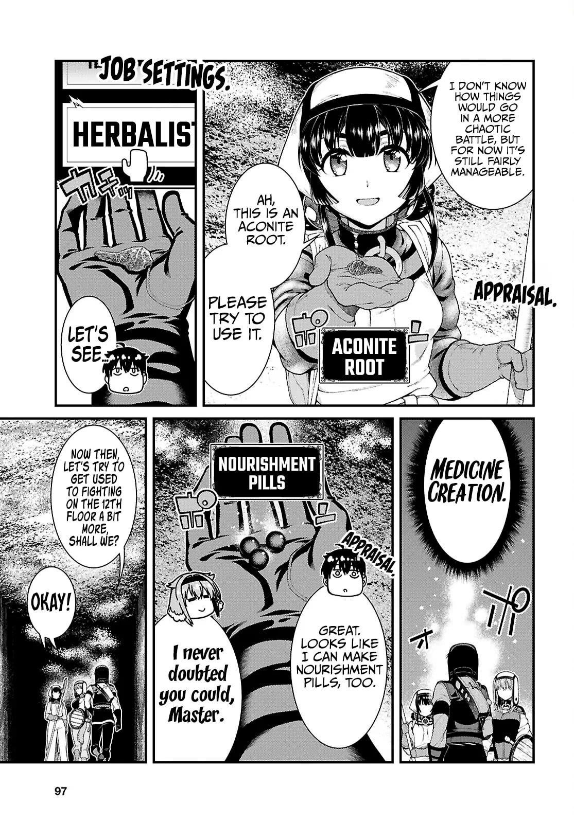 Isekai Meikyuu de Harem wo Chapter 97 image 7