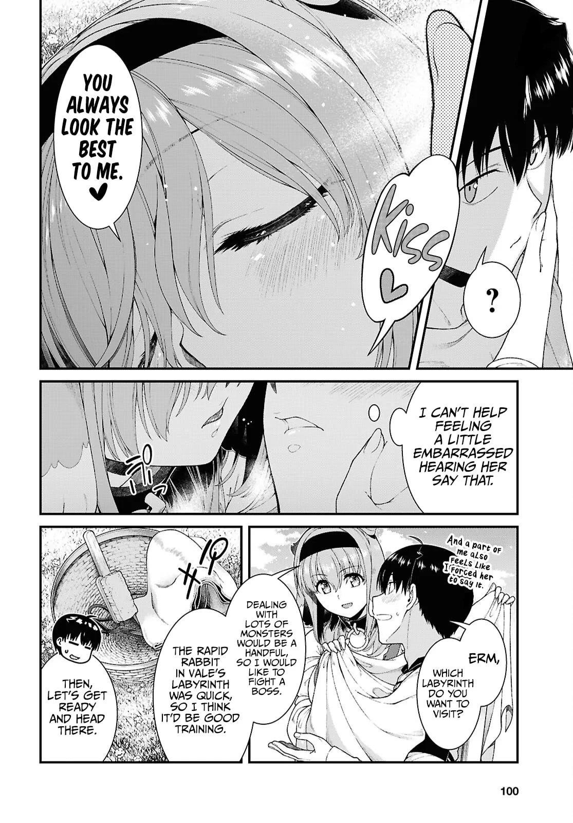 Isekai Meikyuu de Harem wo Chapter 98 image 14