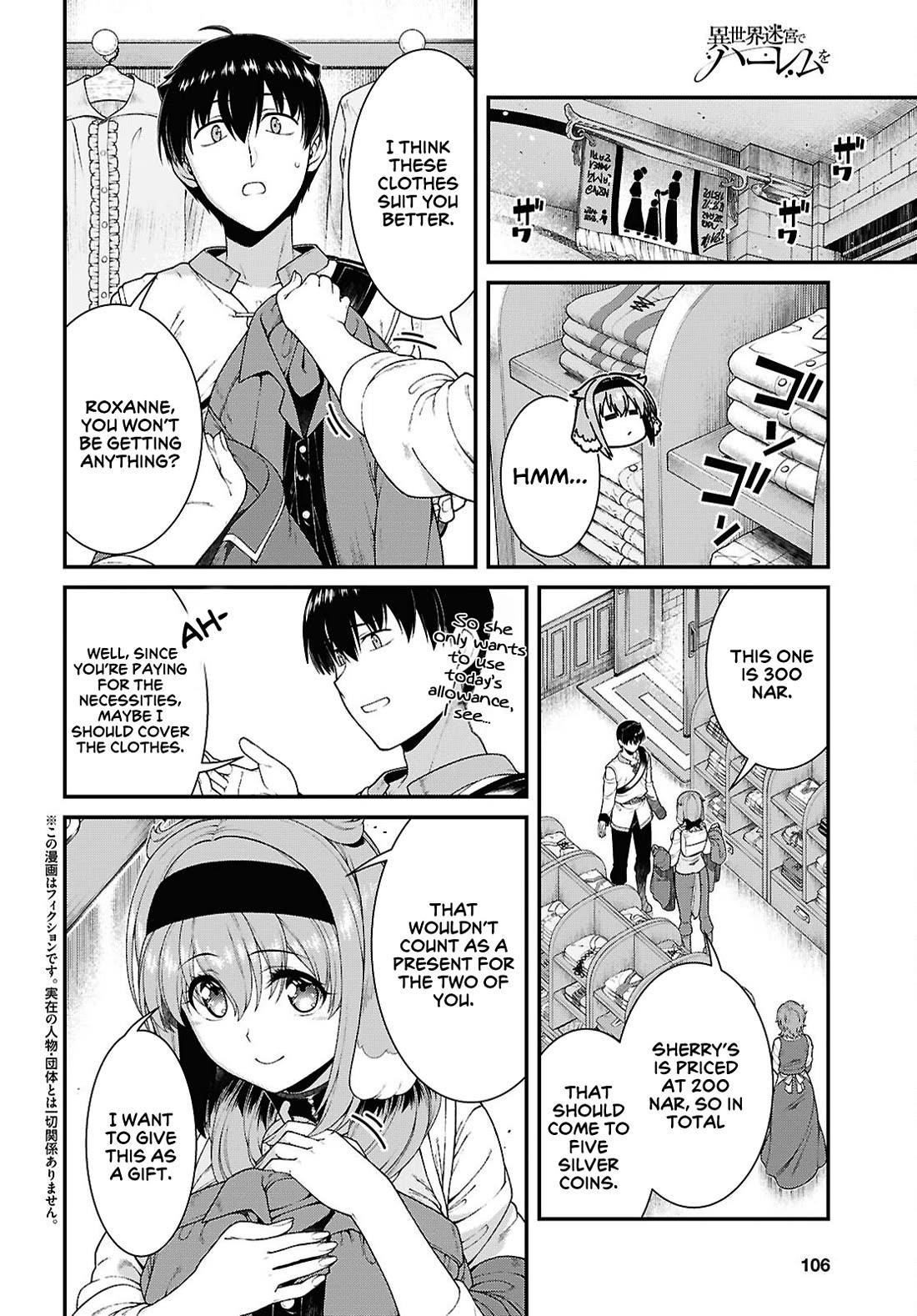 Isekai Meikyuu de Harem wo Chapter 99 image 2