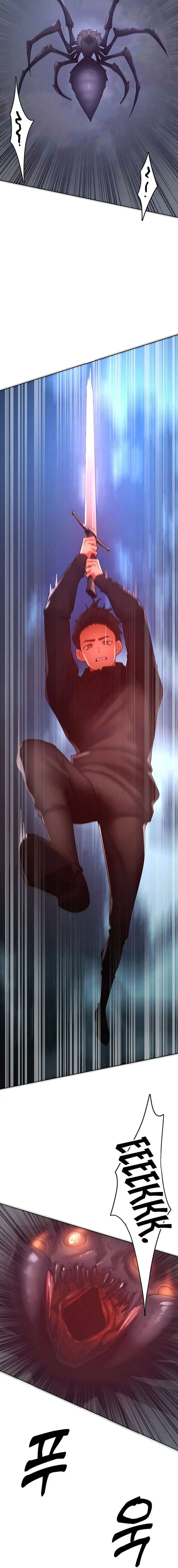 The Protagonist Gets Stronger When He Fucks the Female Hunter Raw Chapter 52 image 8