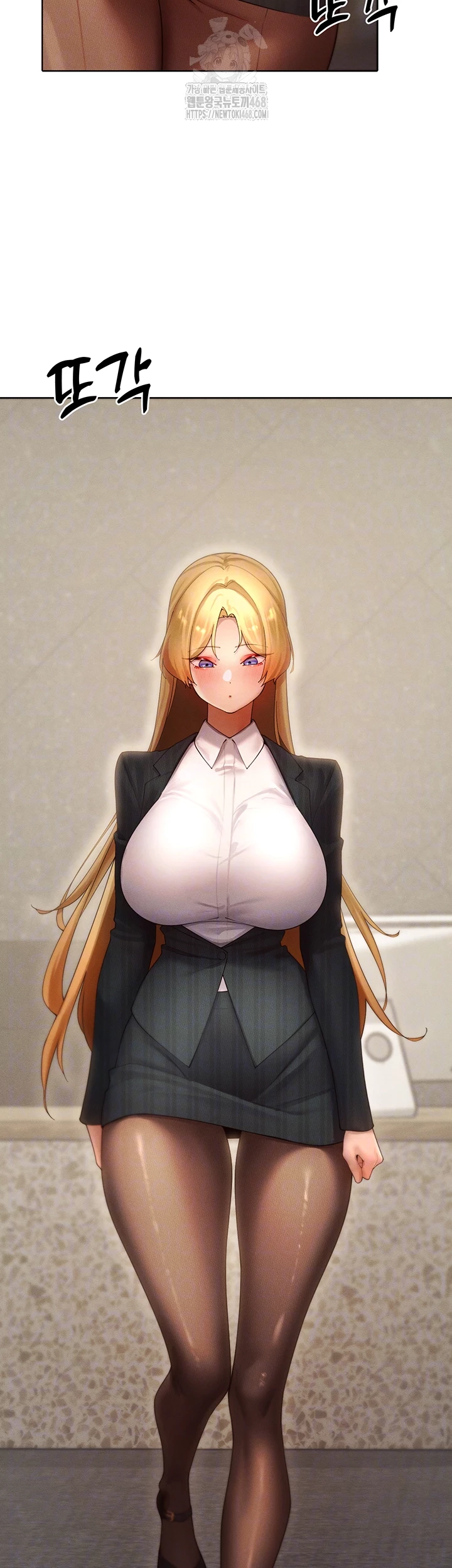 The Protagonist Gets Stronger When He Fucks the Female Hunter Raw Chapter 55 image 8