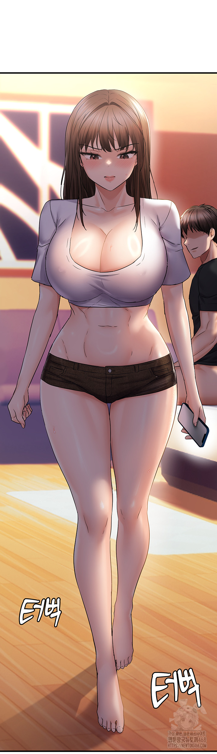 Disciplining the Top Delinquent Bitch Through a Random Chatting App Raw Chapter 32 image 35