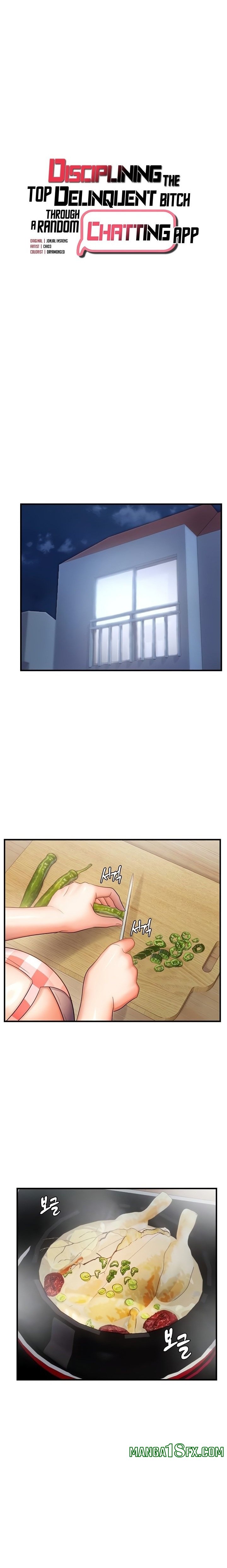 Disciplining the Top Delinquent Bitch Through a Random Chatting App Chapter 56 image 2