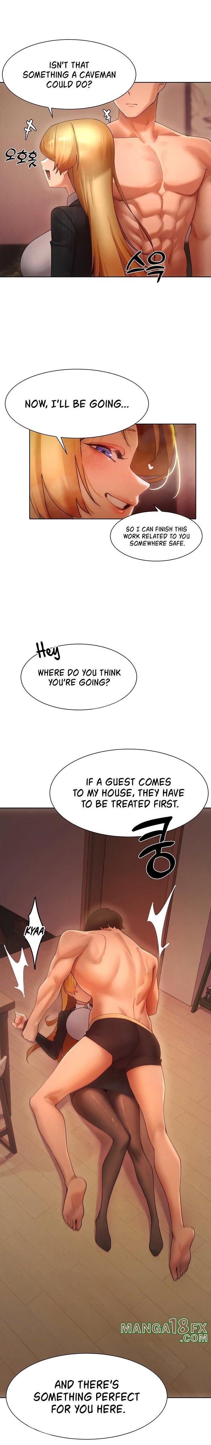 The Protagonist Gets Stronger When He Fucks the Female Hunter Chapter 56 image 0