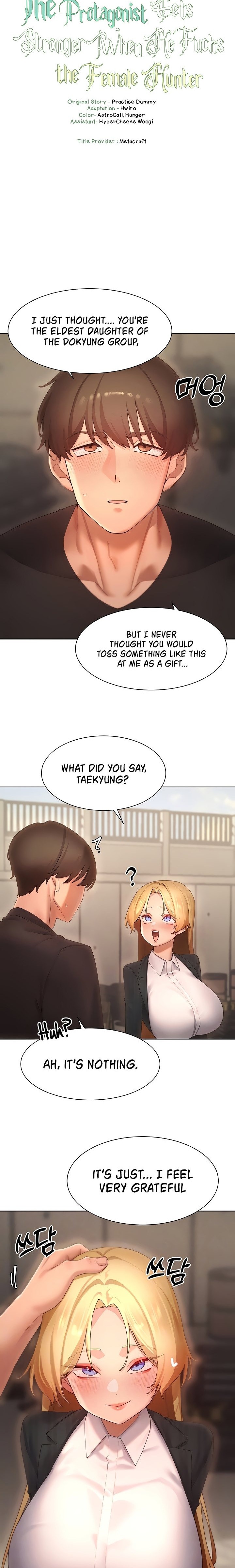 The Protagonist Gets Stronger When He Fucks the Female Hunter Chapter 62 image 1
