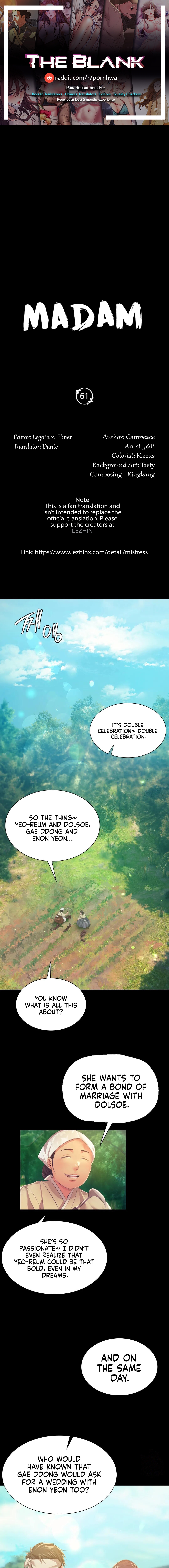 Madam Chapter 61 image 0
