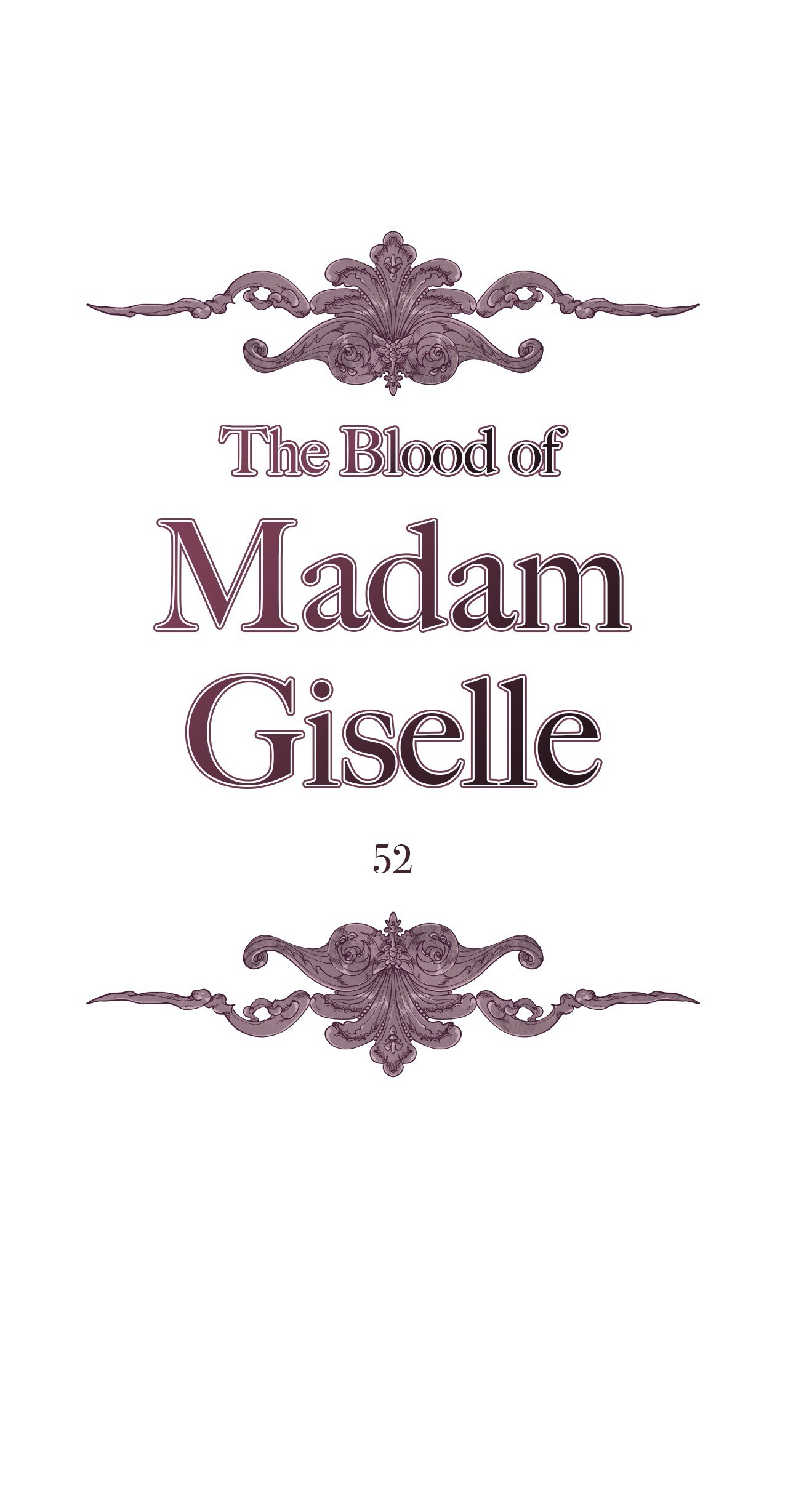 The Blood of Madam Giselle Chapter 52 image 0