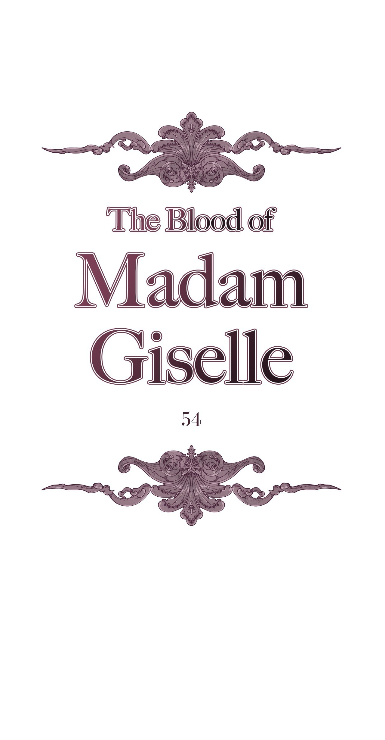 The Blood of Madam Giselle Chapter 54 image 0