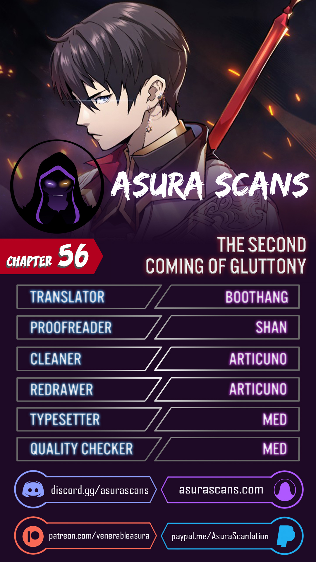 The Second Coming of Gluttony Chapter 56 image 0