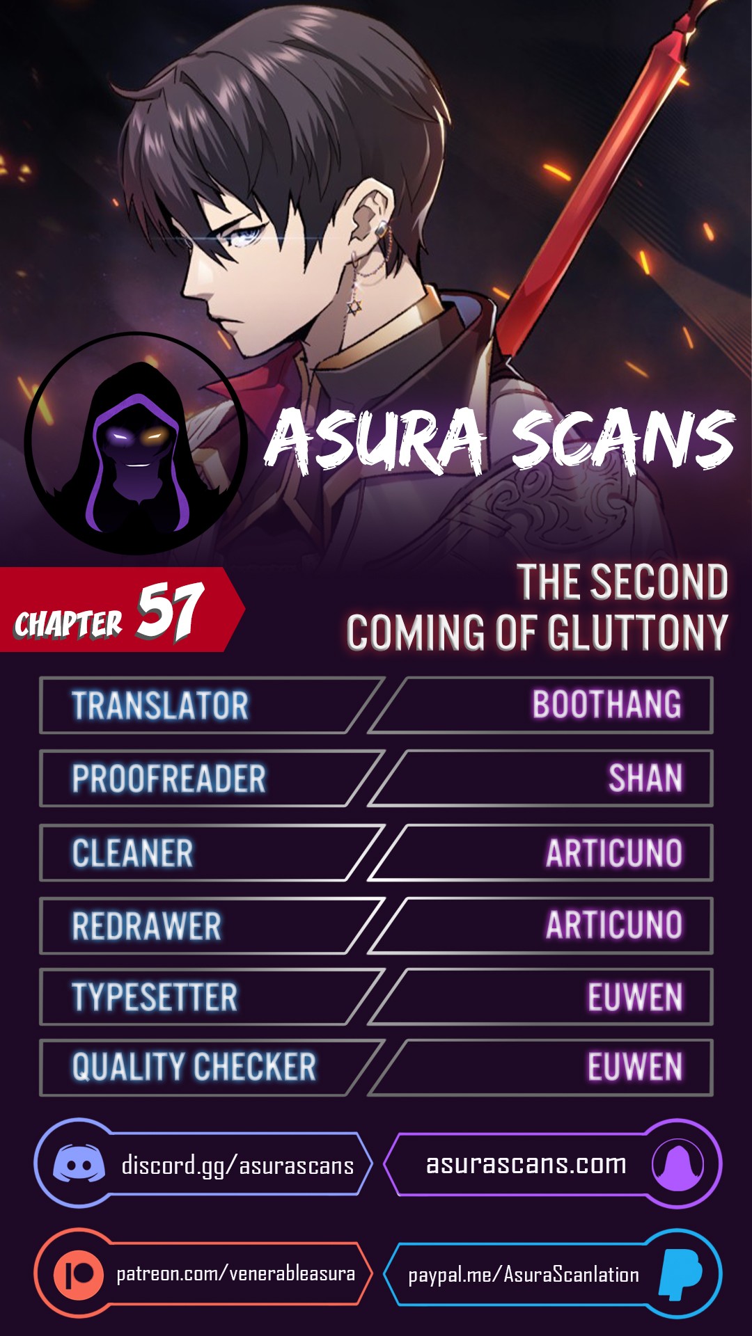 The Second Coming of Gluttony Chapter 57 image 0