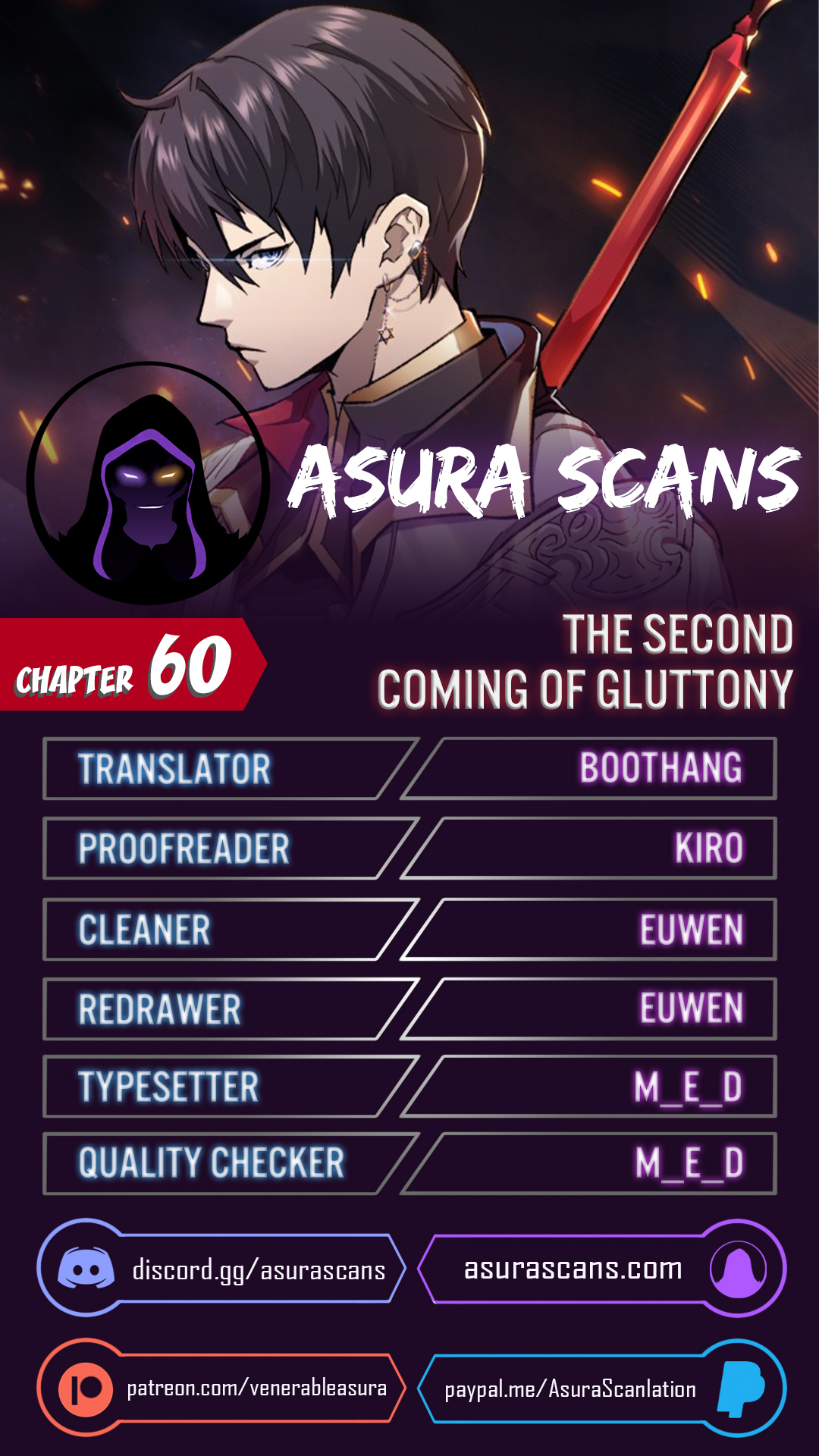 The Second Coming of Gluttony Chapter 60 image 0