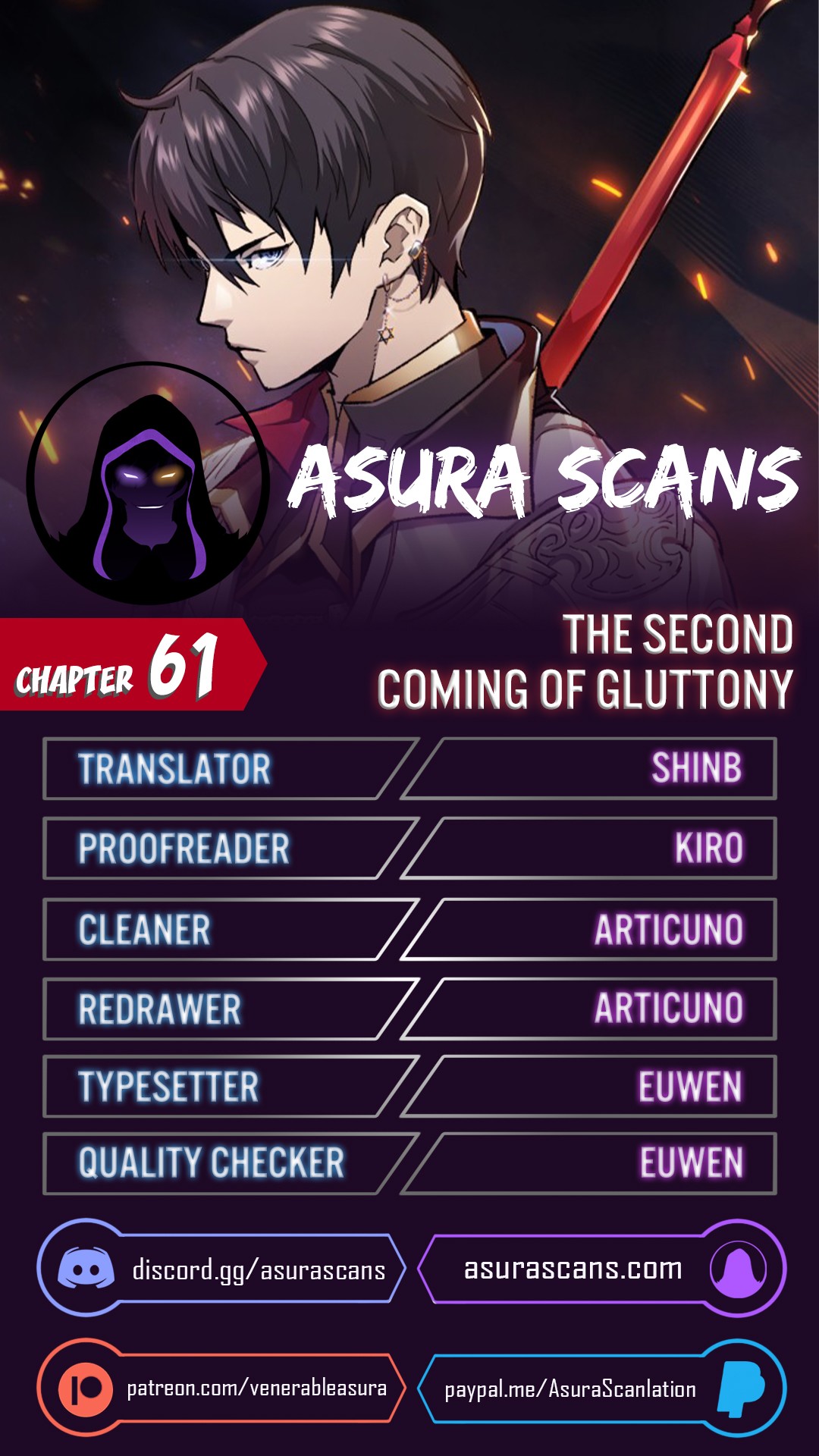 The Second Coming of Gluttony Chapter 61 image 0