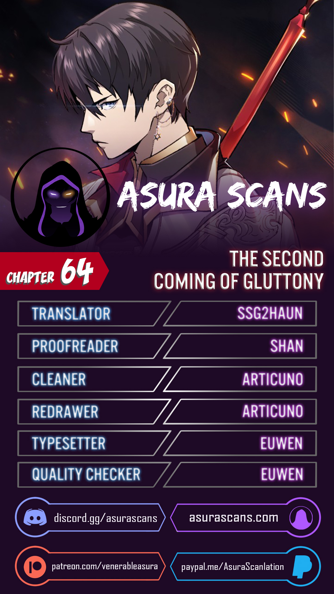 The Second Coming of Gluttony Chapter 64 image 0