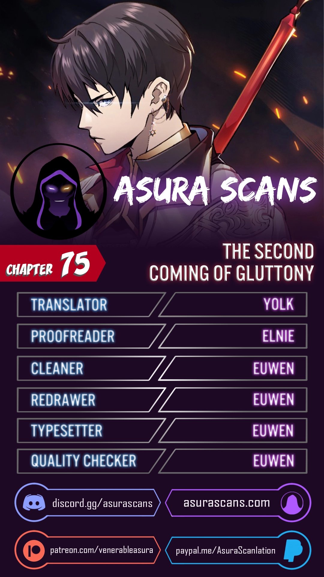 The Second Coming of Gluttony Chapter 75 image 0