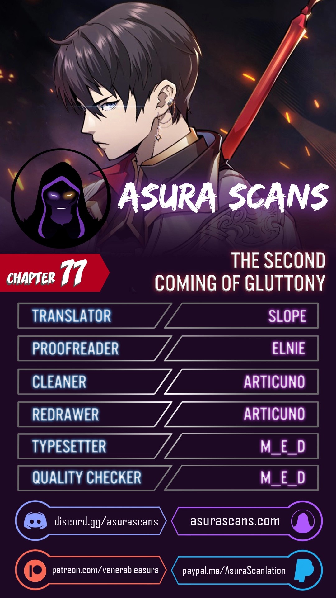 The Second Coming of Gluttony Chapter 77 image 0