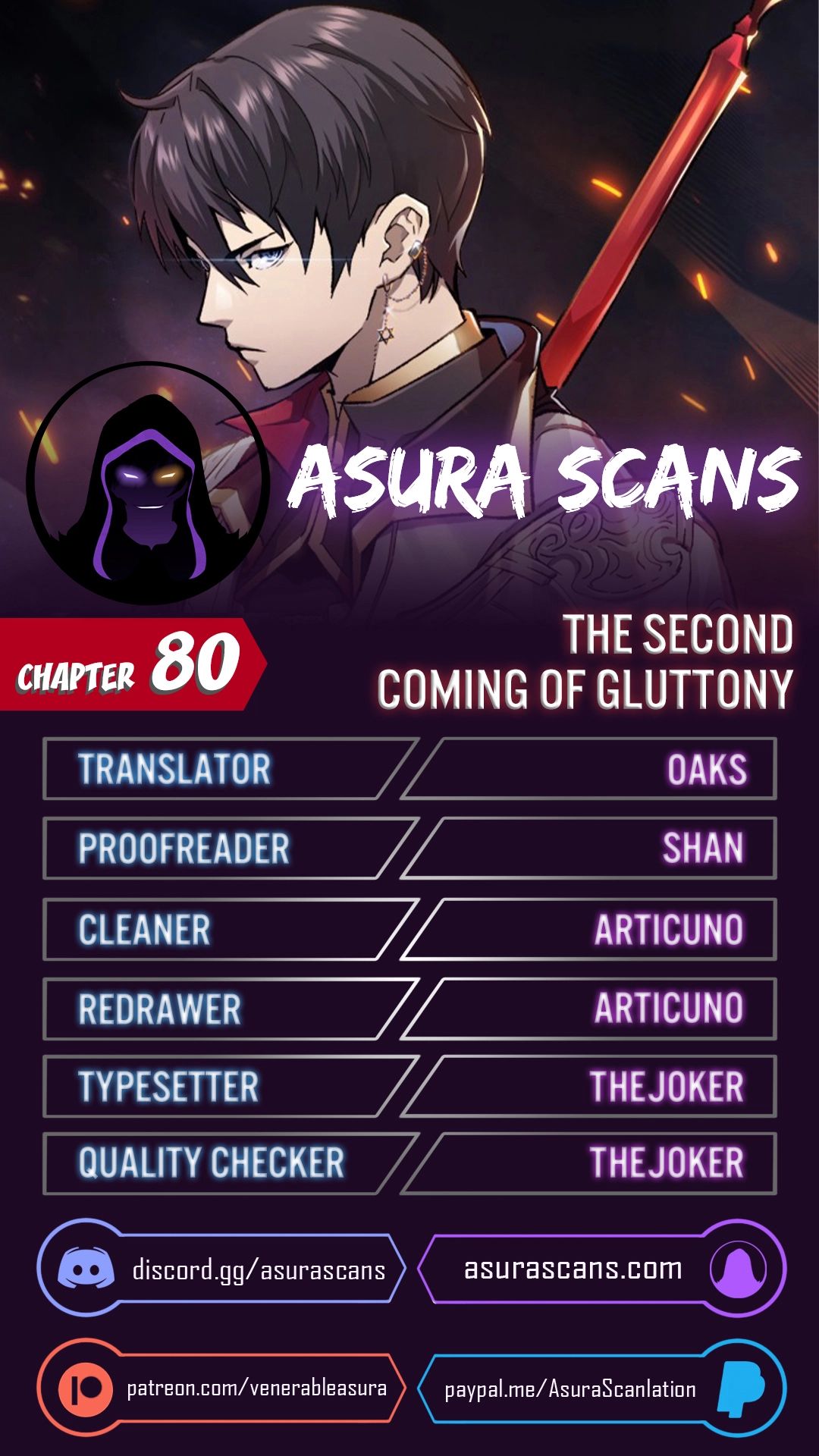 The Second Coming of Gluttony Chapter 80 image 0