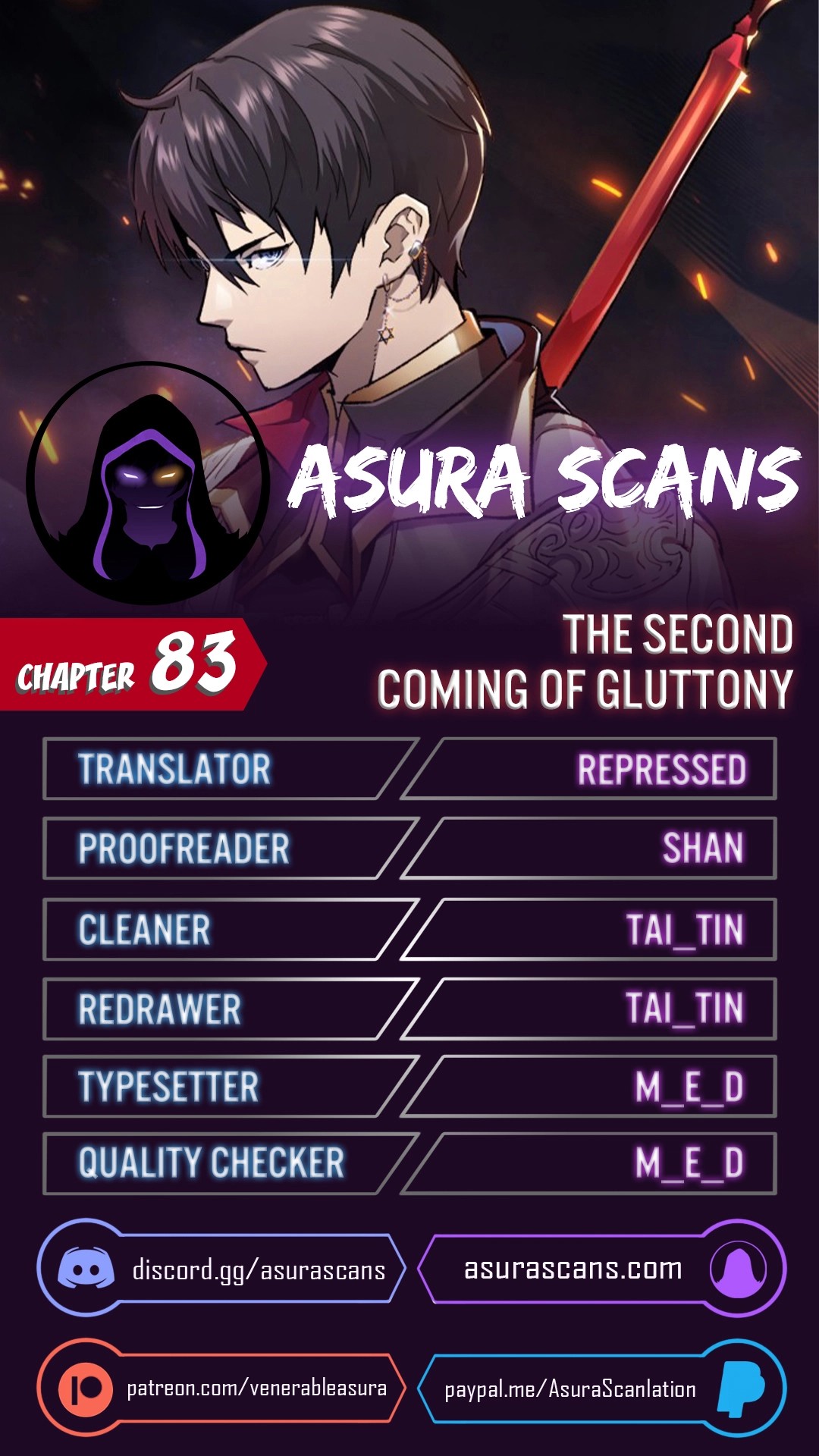 The Second Coming of Gluttony Chapter 83 image 0