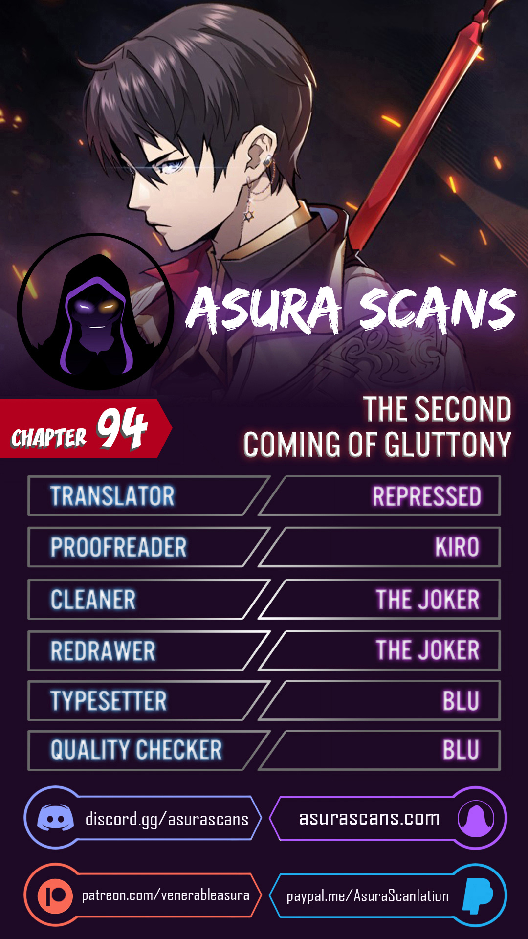 The Second Coming of Gluttony Chapter 94 image 0