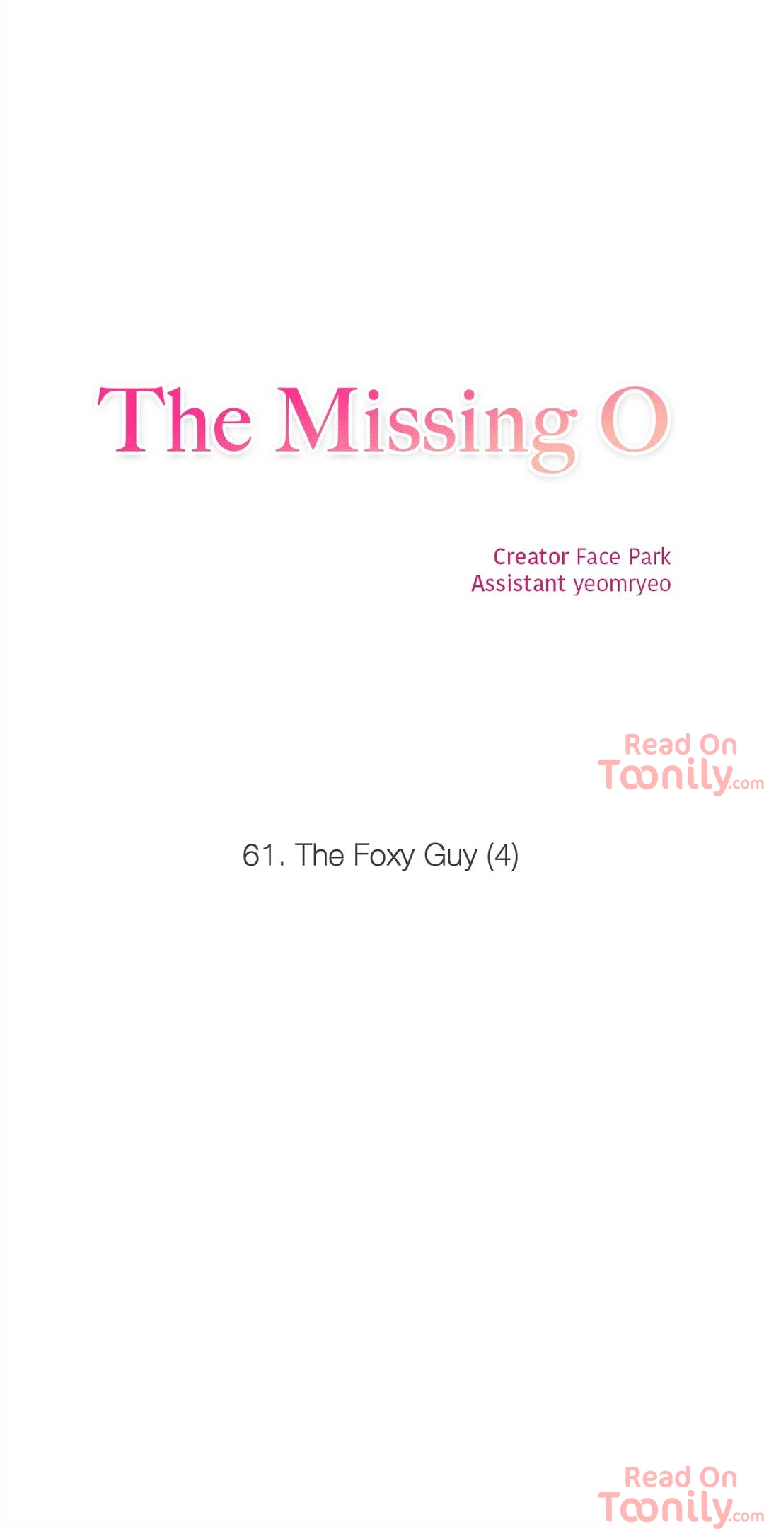 The Missing O Chapter 61 image 3