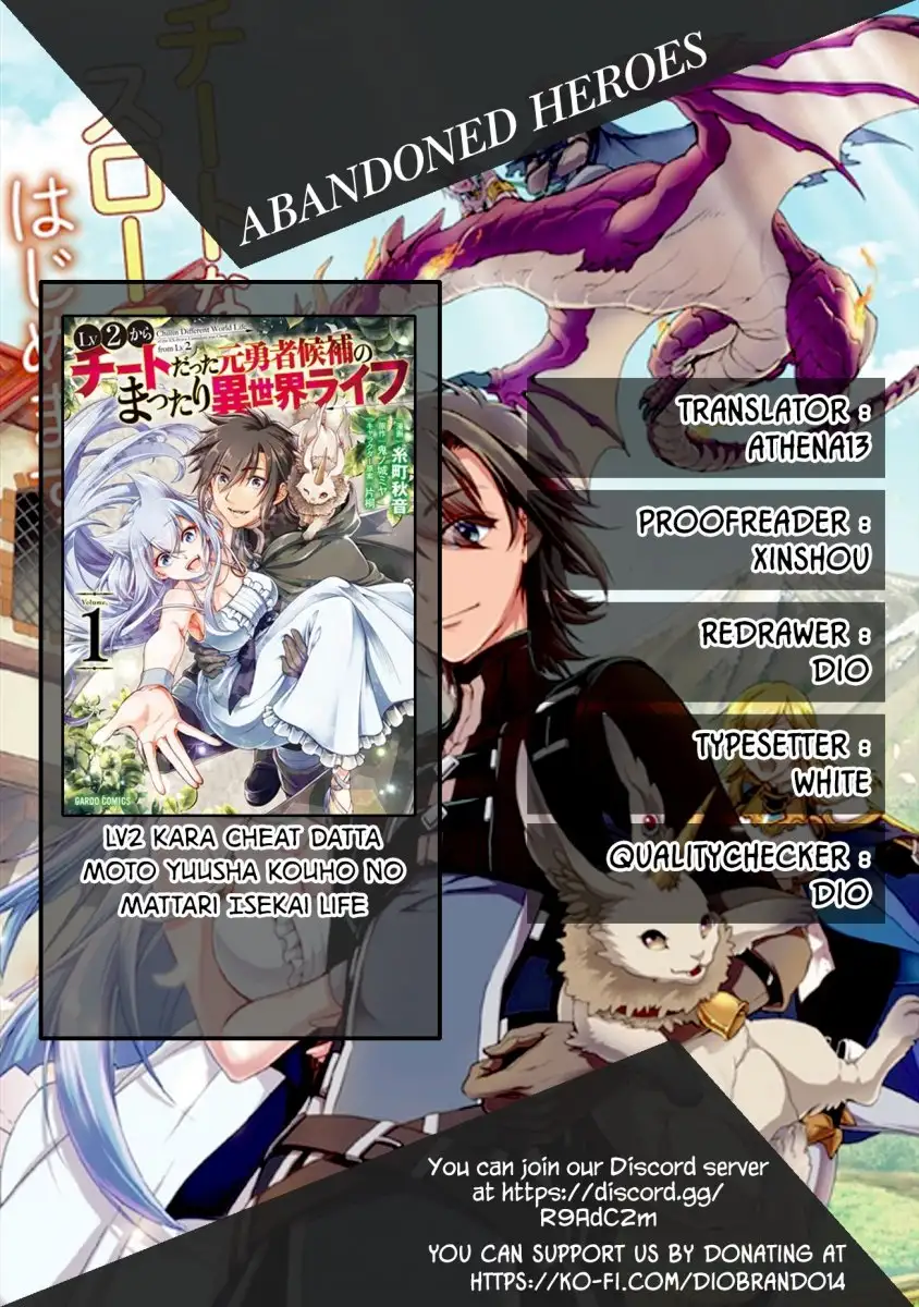 Lv2 kara Cheat datta Motoyuusha Kouho no Mattari Isekai Life Chapter 10 image 0