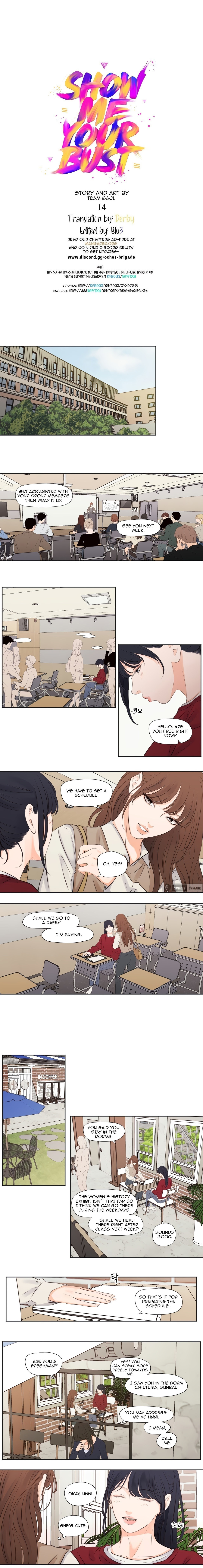 Show Me Your Bust Chapter 14 image 0