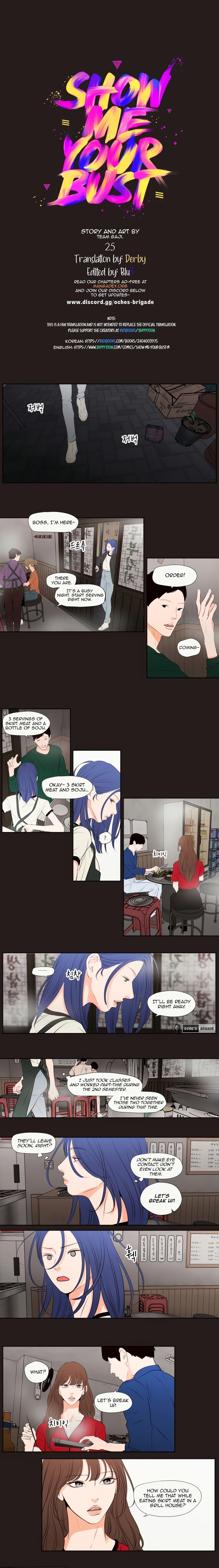 Show Me Your Bust Chapter 25 image 0