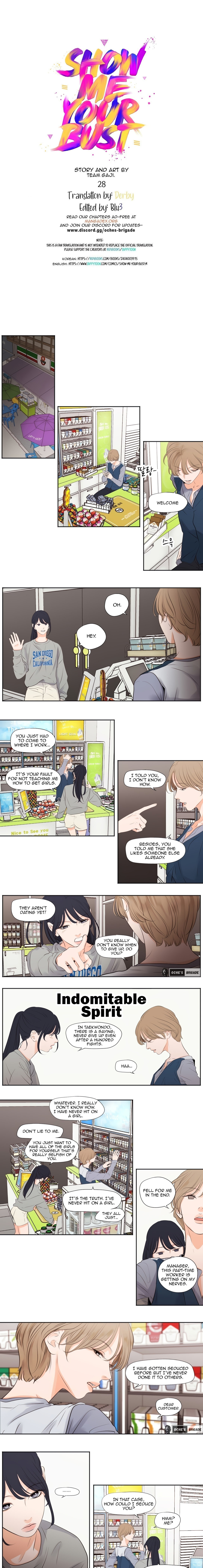 Show Me Your Bust Chapter 28 image 0